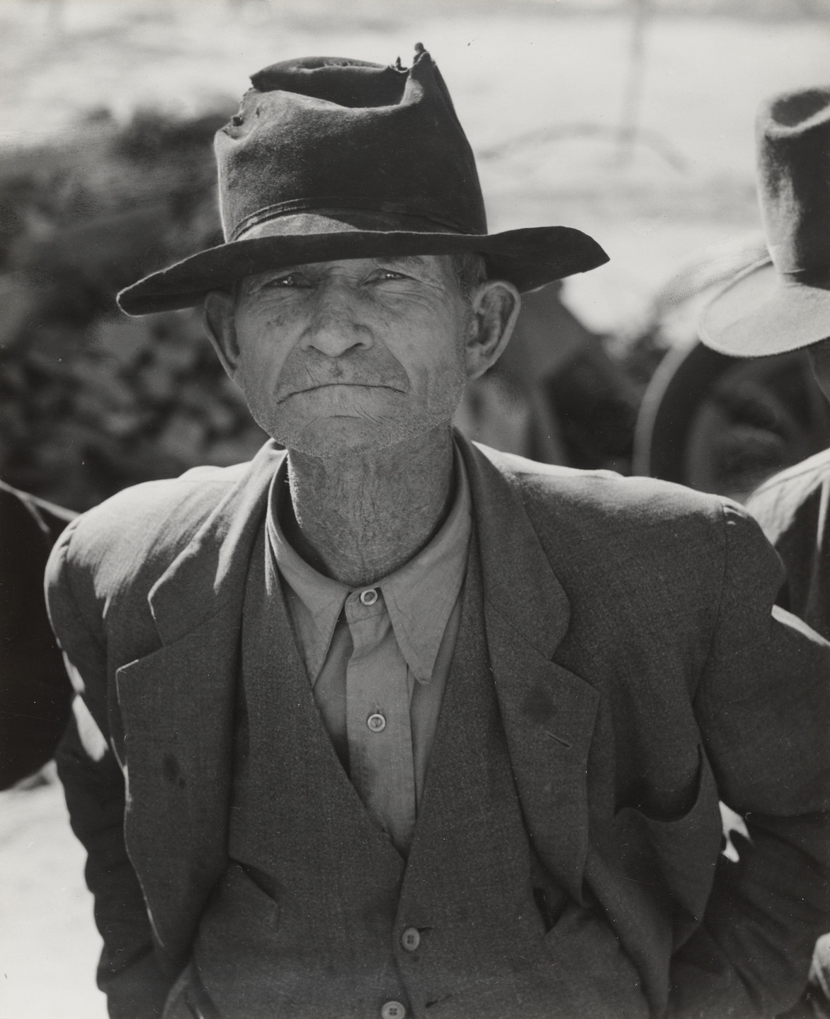Dorothea Lange. Ex-Tenant Farmer on Relief Grant in the Imperial Valley, California. March 1937