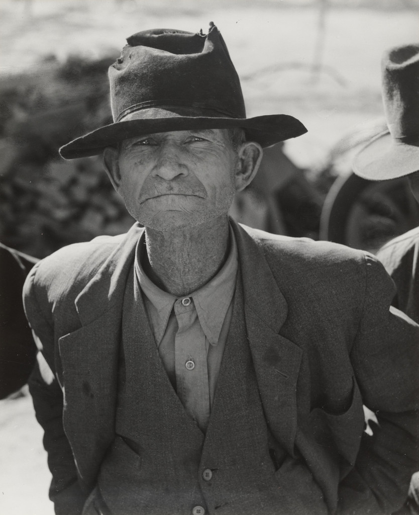 Ex-Tenant Farmer on Relief Grant in the Imperial Valley, California
