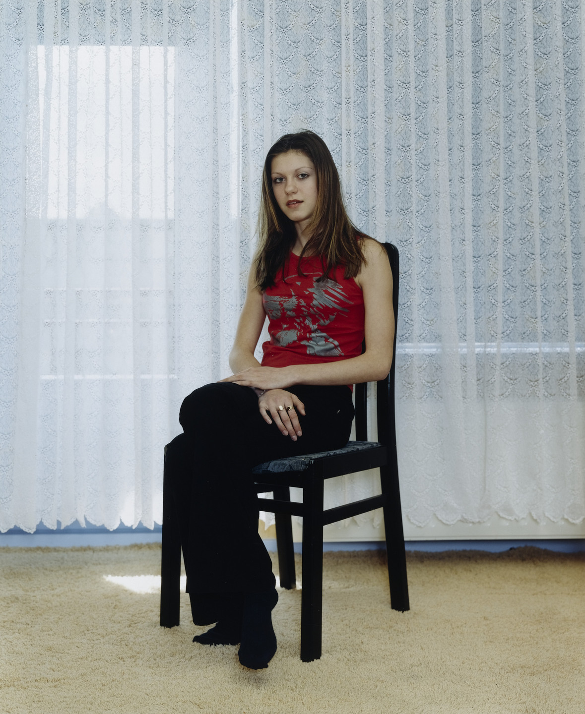 Rineke Dijkstra. Almerisa, Leidschendam, The Netherlands. April 13, 2002