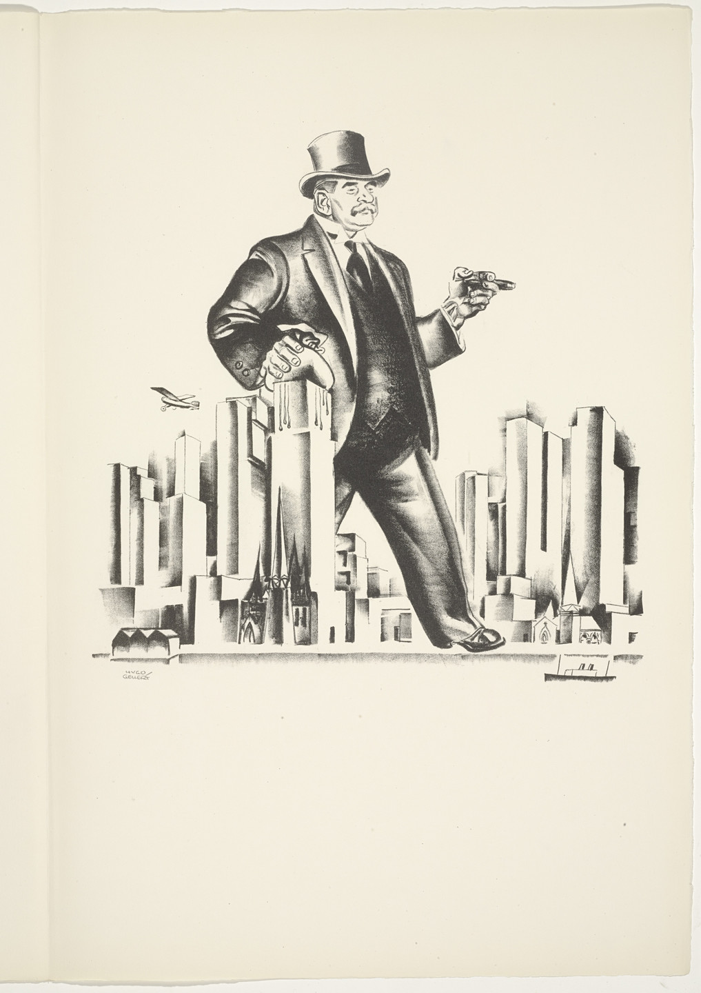 Hugo Gellert. Plate (folio 34) from &#39;Capital&#39; in Pictures. 1933