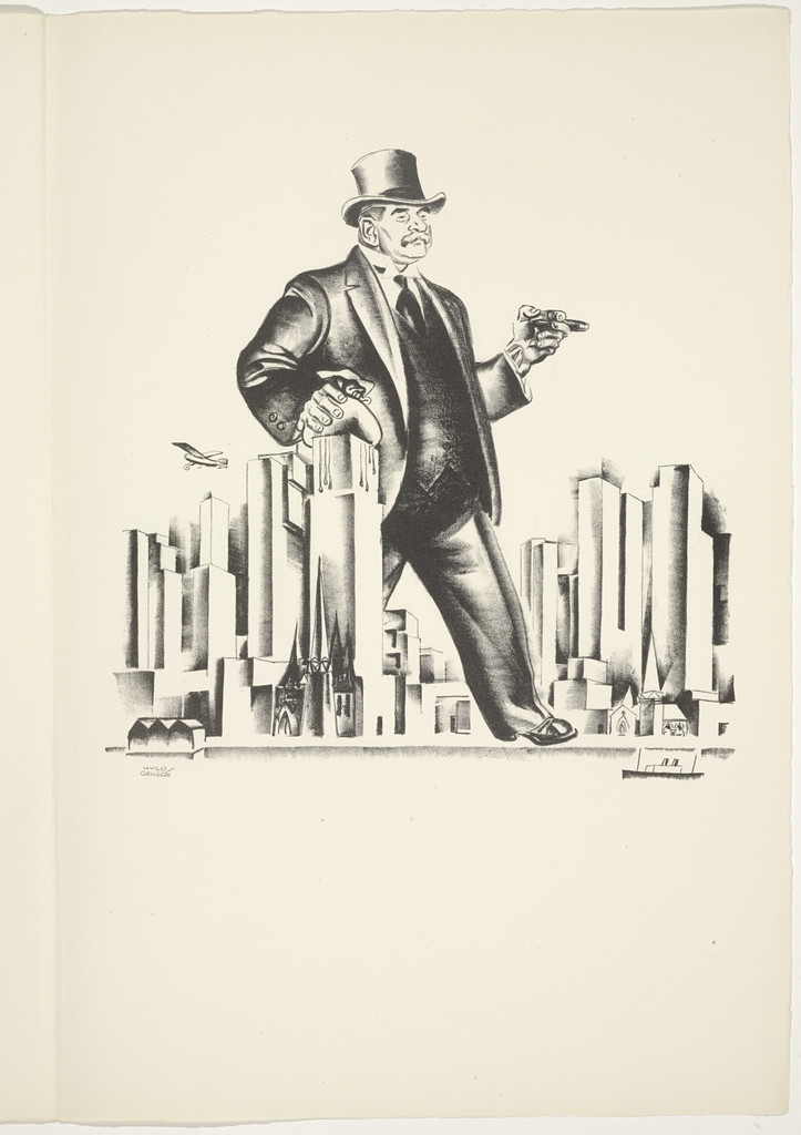 Plate (folio 34) from 'Capital' in Pictures, Hugo Gellert, 1933