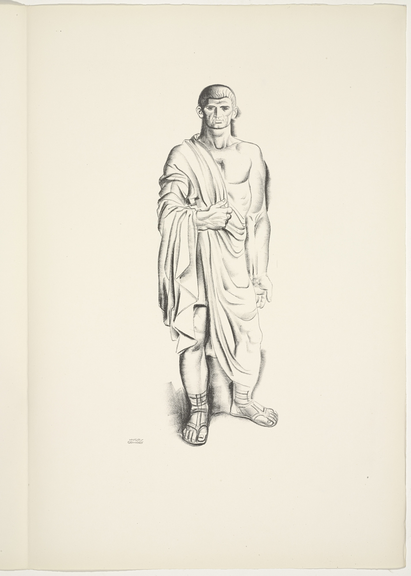 Hugo Gellert. Plate (folio 54) from 'Capital' in Pictures