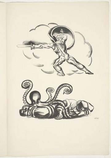Plate (folio 8) from 'Capital' in Pictures