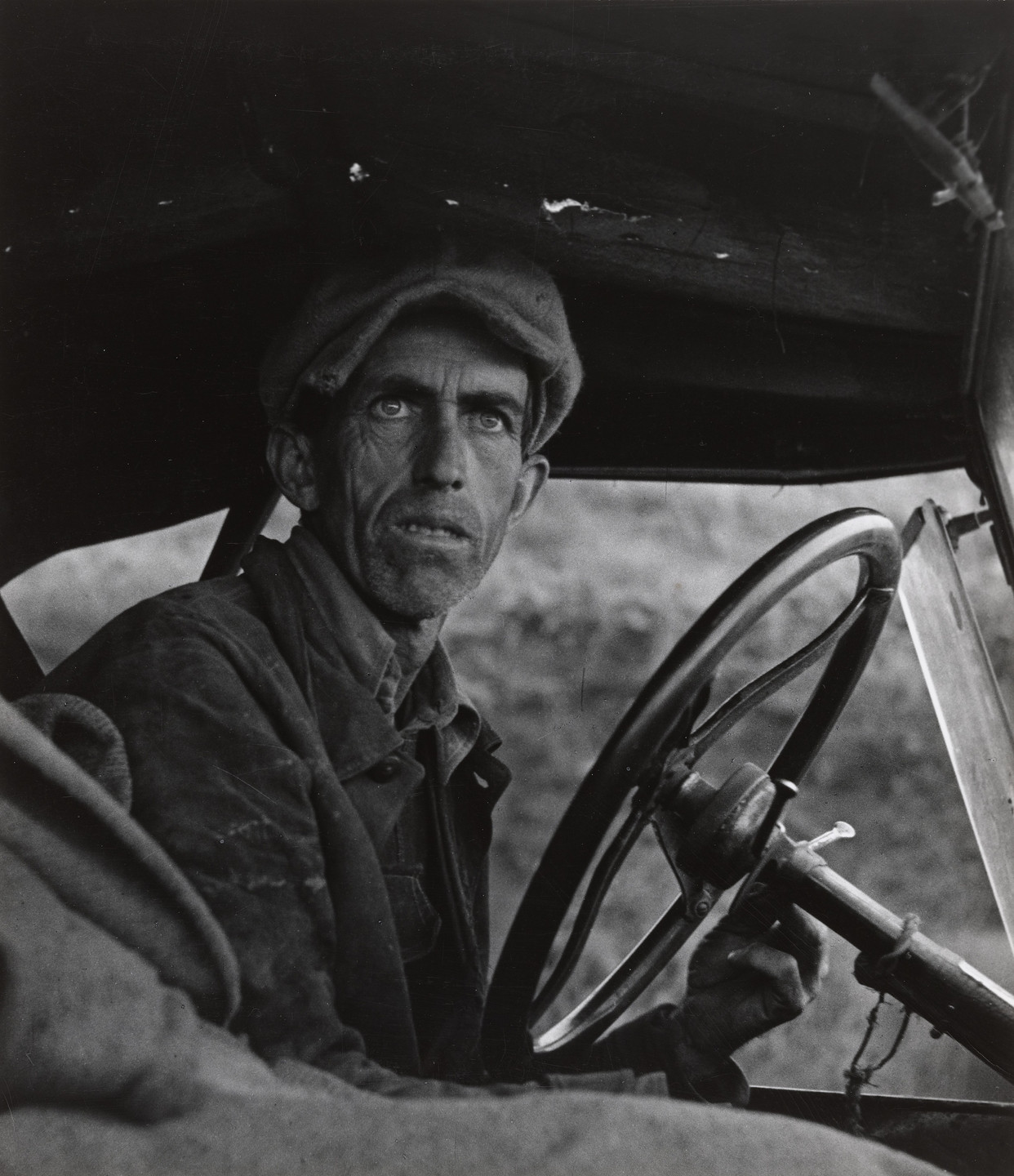 Dorothea Lange. Ditched, Stalled and Stranded, San Joaquin Valley, California. February 1936