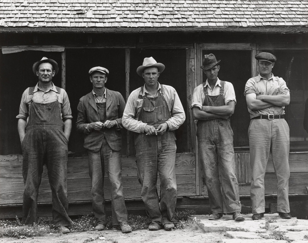 Five Tenant Farmers without Farms, Hardeman County, Texas