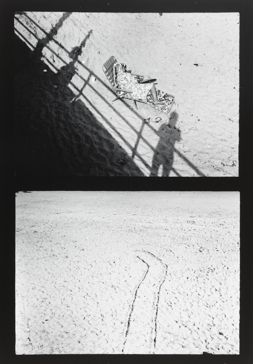 Ray K. Metzker. Atlantic City. 1968