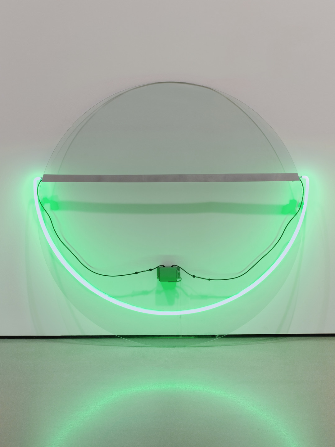 Keith Sonnier. Lit Circle. 1969 (fabricated 1986)