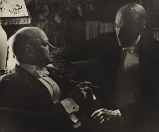 Gustav Stresemann and Count Zech, Evening Conversation in The Hague