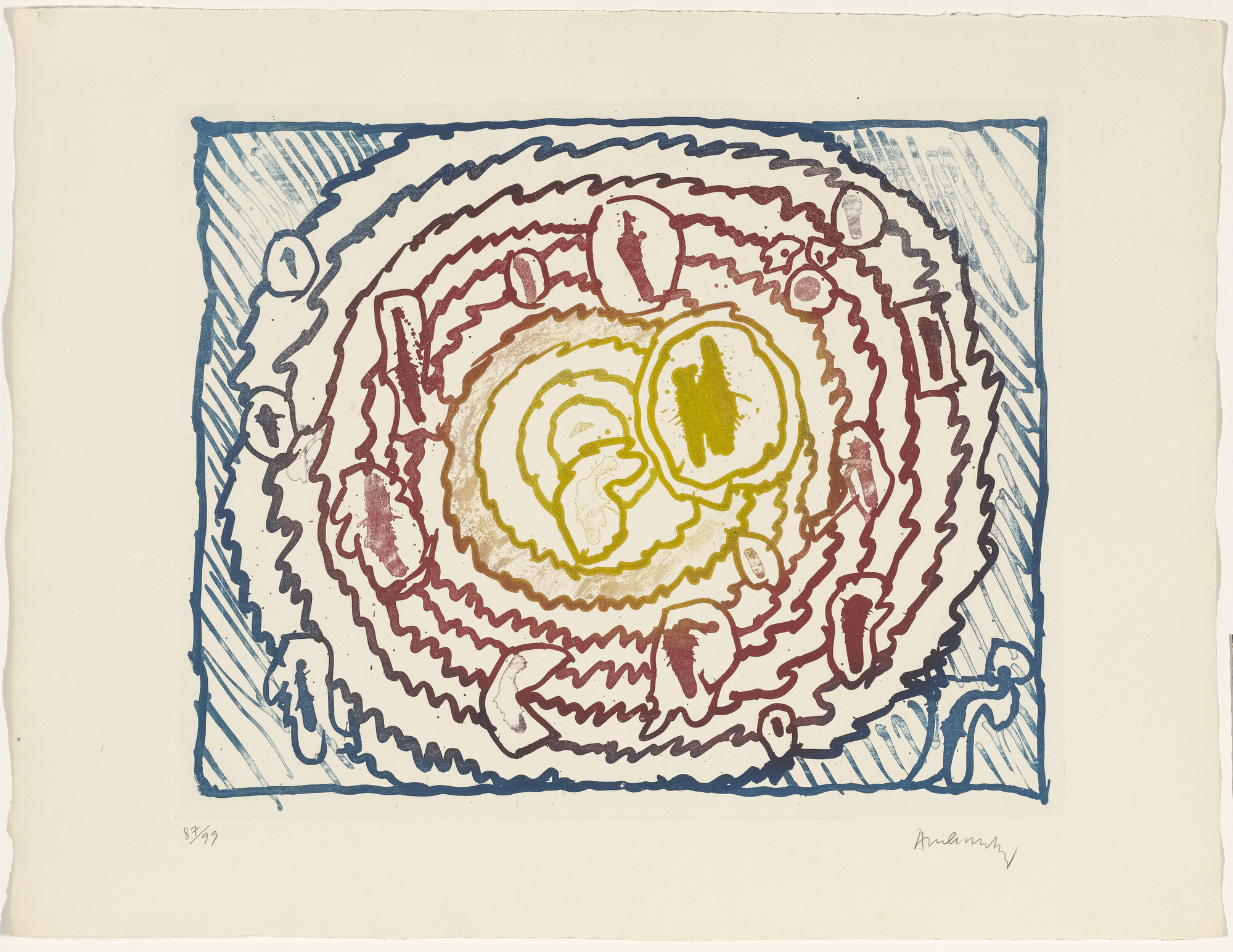 Pierre Alechinsky. Stars and Disasters ( Astres et Désastres )