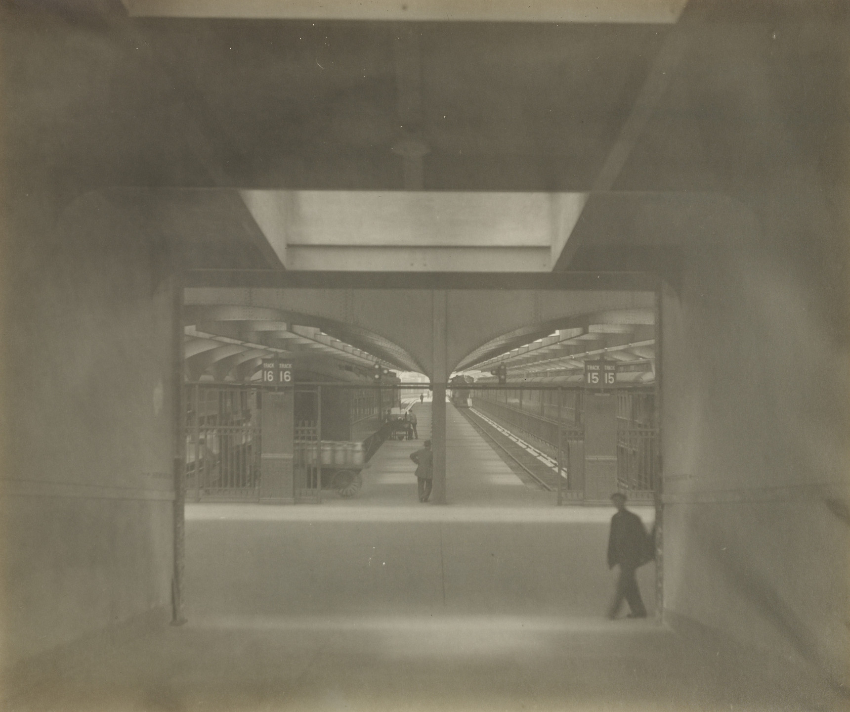 Walter R. Latimer, Sr.. Concourse, Jersey City Station. 1915