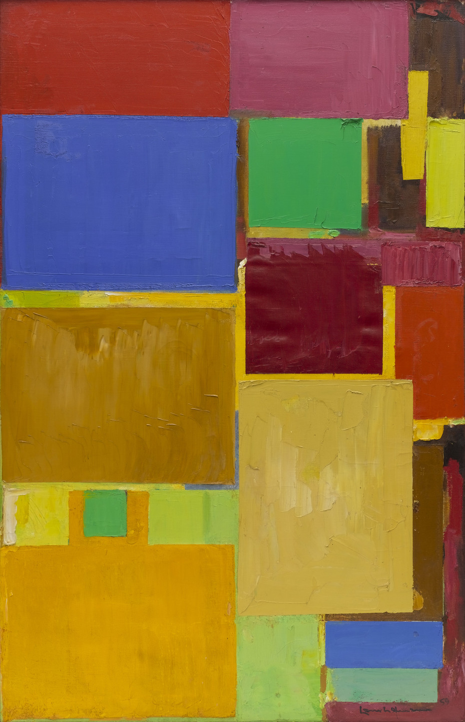 Hans Hofmann. Cathedral. 1959
