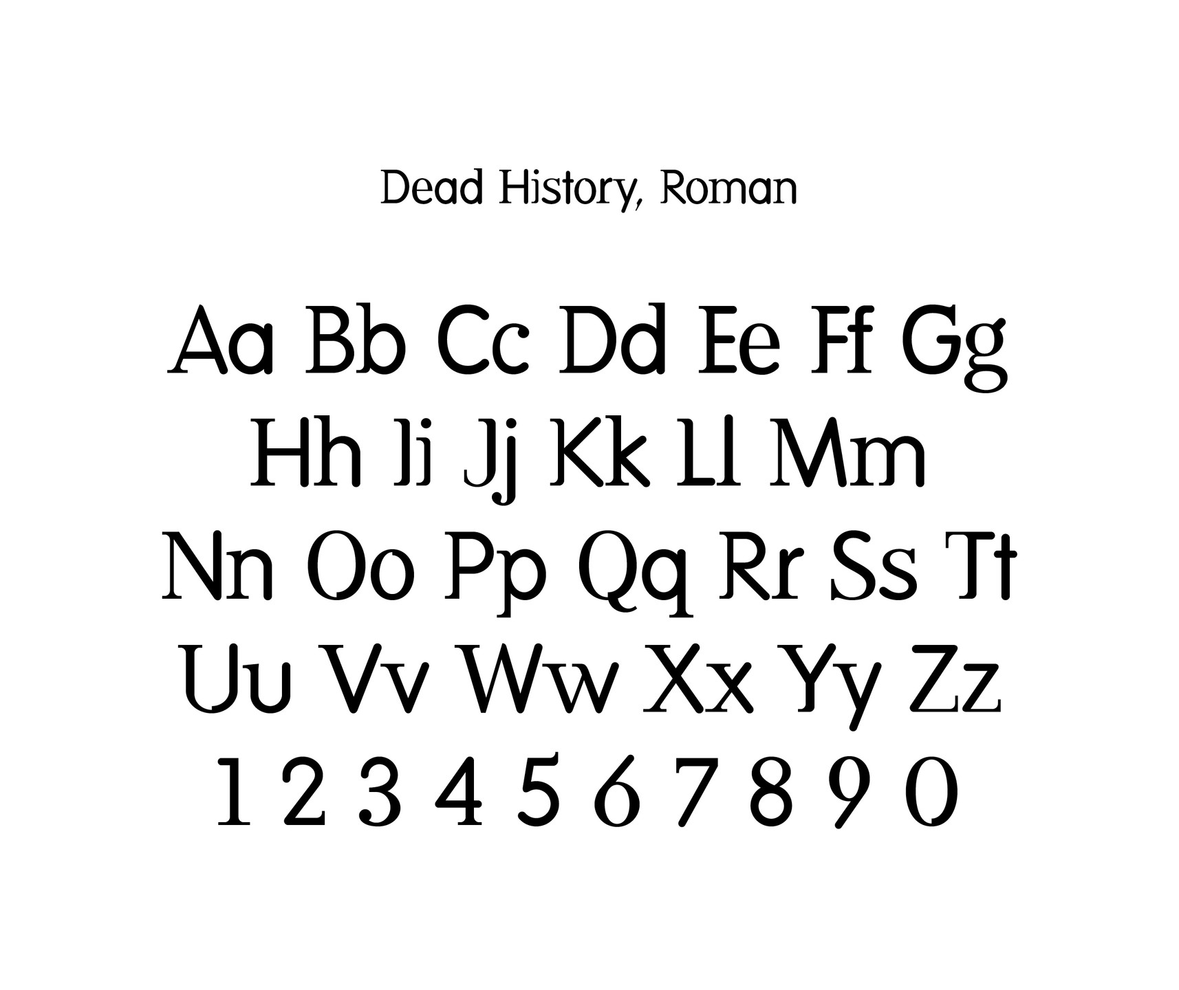 P. Scott Makela. Dead History. 1990