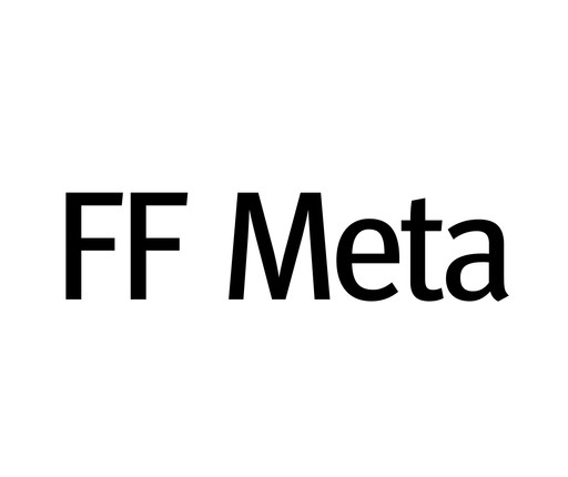 Erik Spiekermann. FF Meta. 1984-1991