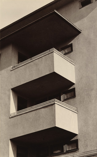 Cologne Kalkerfeld Settlement, Balcony of the Penthouse of the "Blue Court"