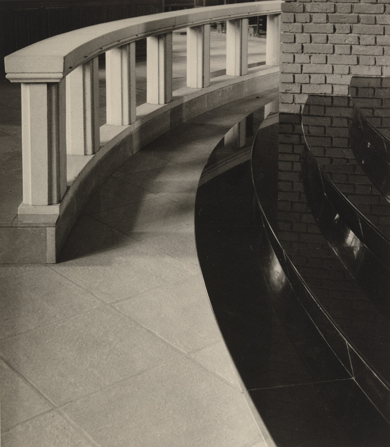 Werner Mantz. Communion Bench. 1935