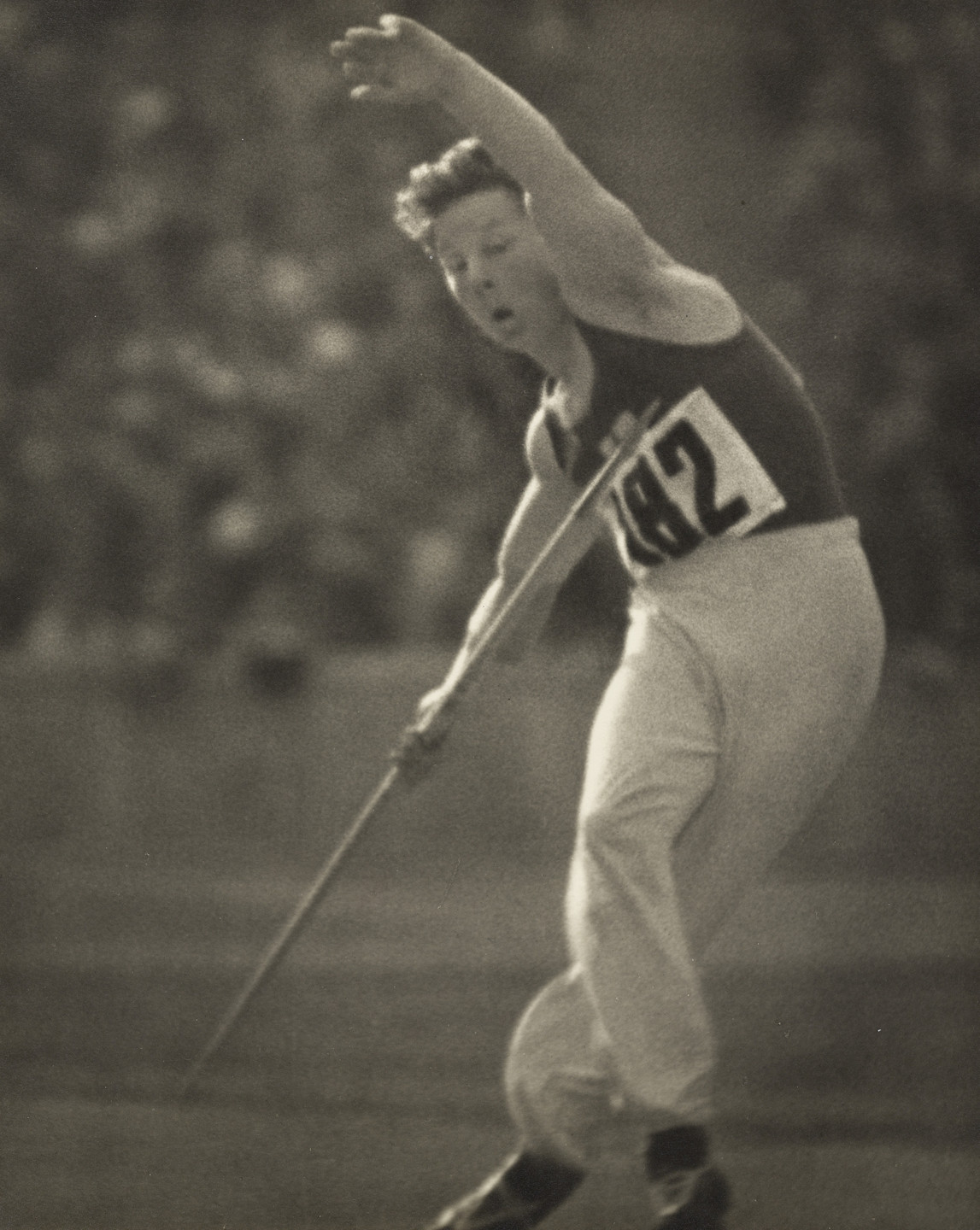 Leni Riefenstahl Archive. Kaarlo Toivonen–Finland, Bronze Medal. August 1936