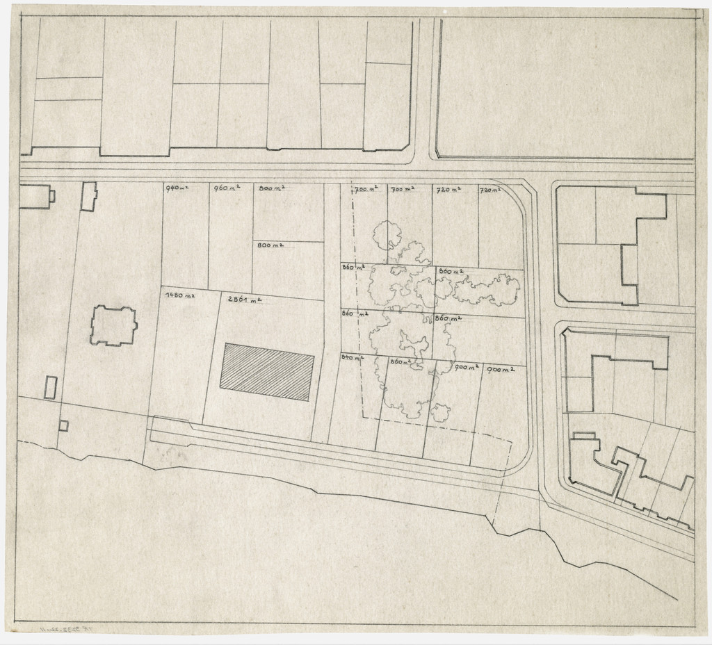 Hubbe House Project, Magdeburg, Germany (Site plan)