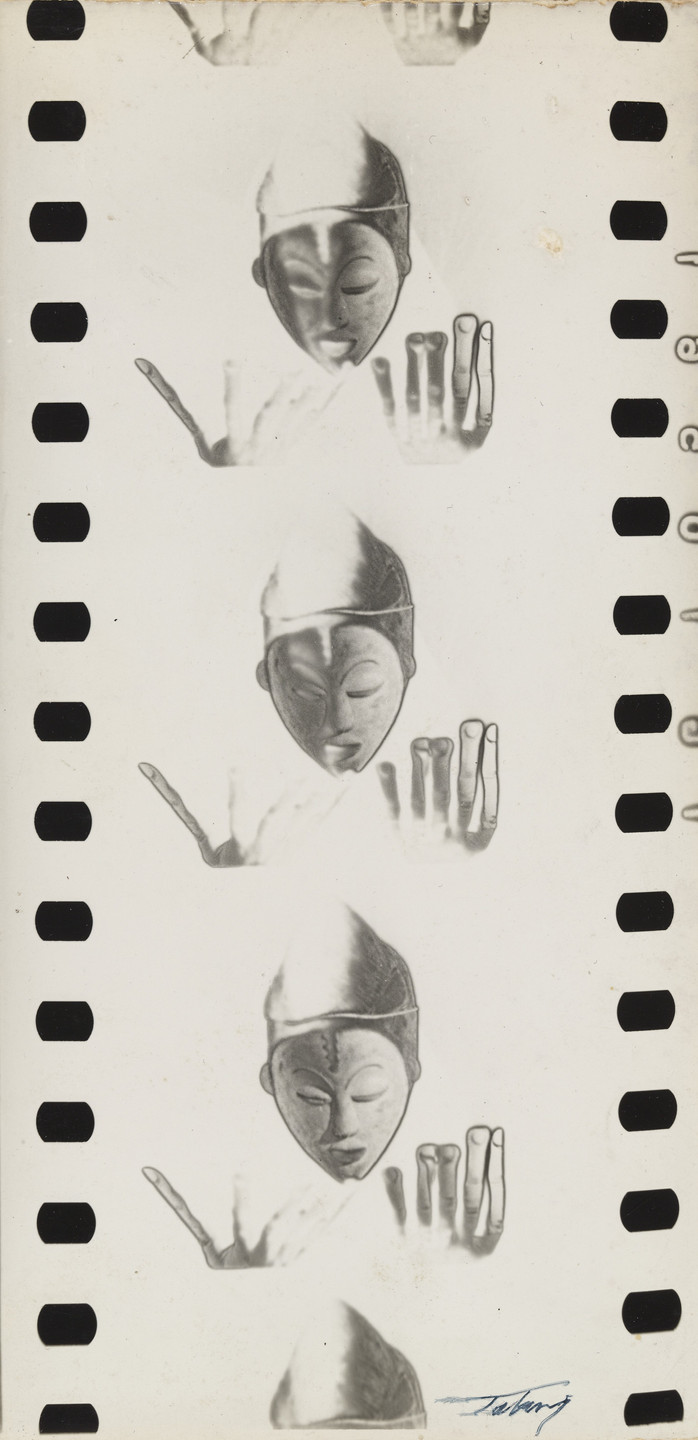 Maurice Tabard. Solarized Film from &#34;Culte Vaudou,&#34; 1937,. 1936