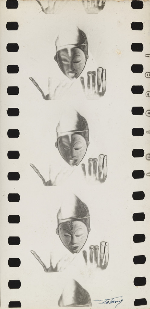 Solarized Film from "Culte Vaudou," 1937,