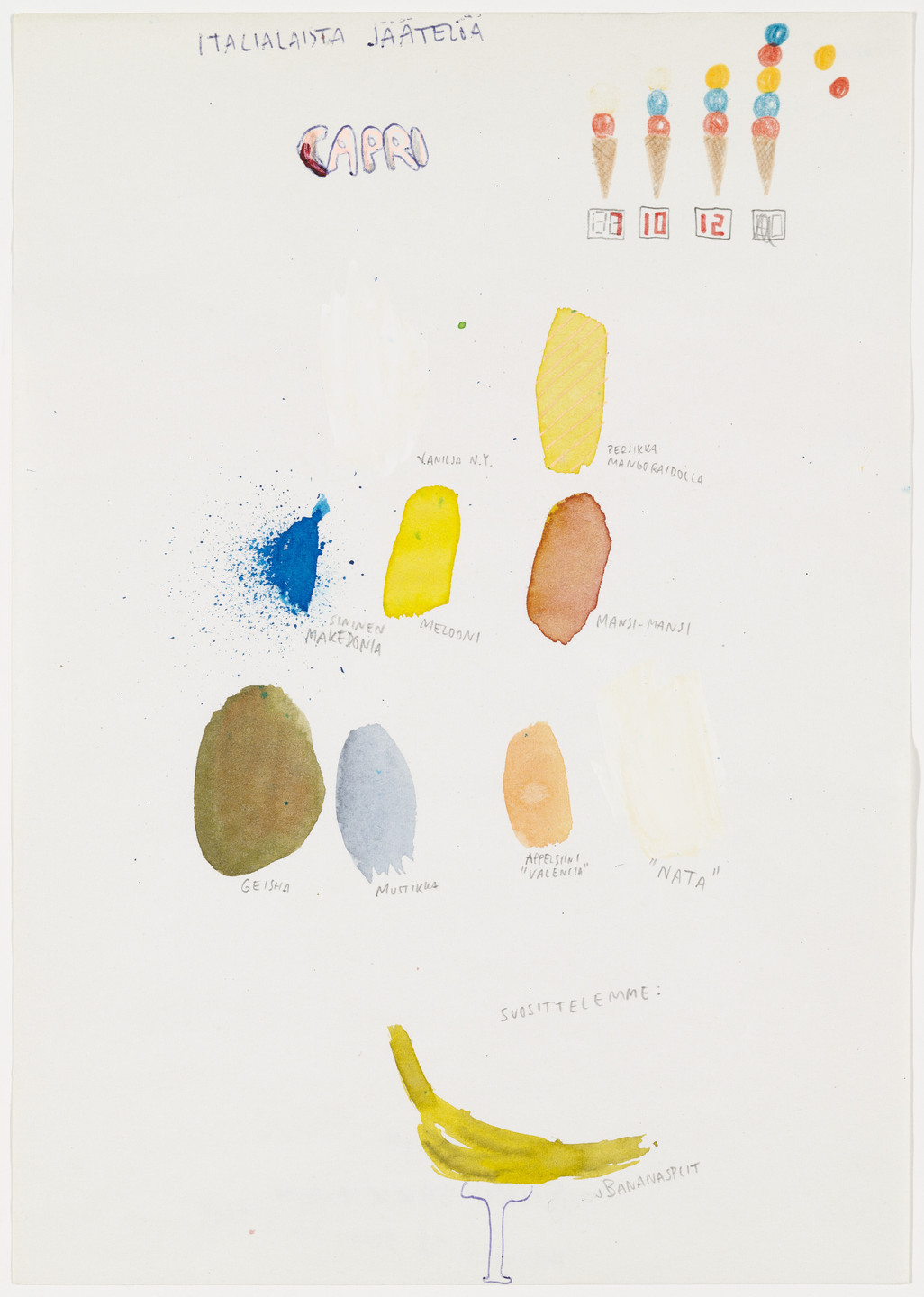 Riiko Sakkinen. Capri. 2000-2001