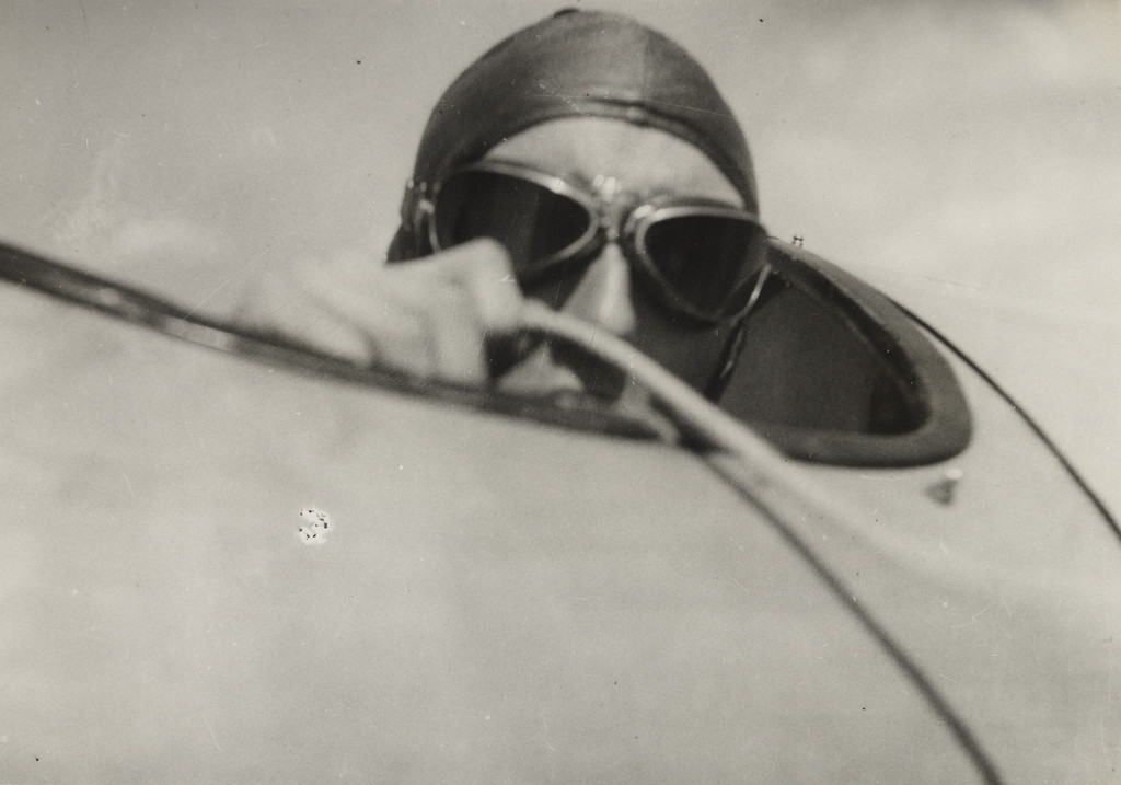 The First Pilot Giving Out the Safety Line . . .