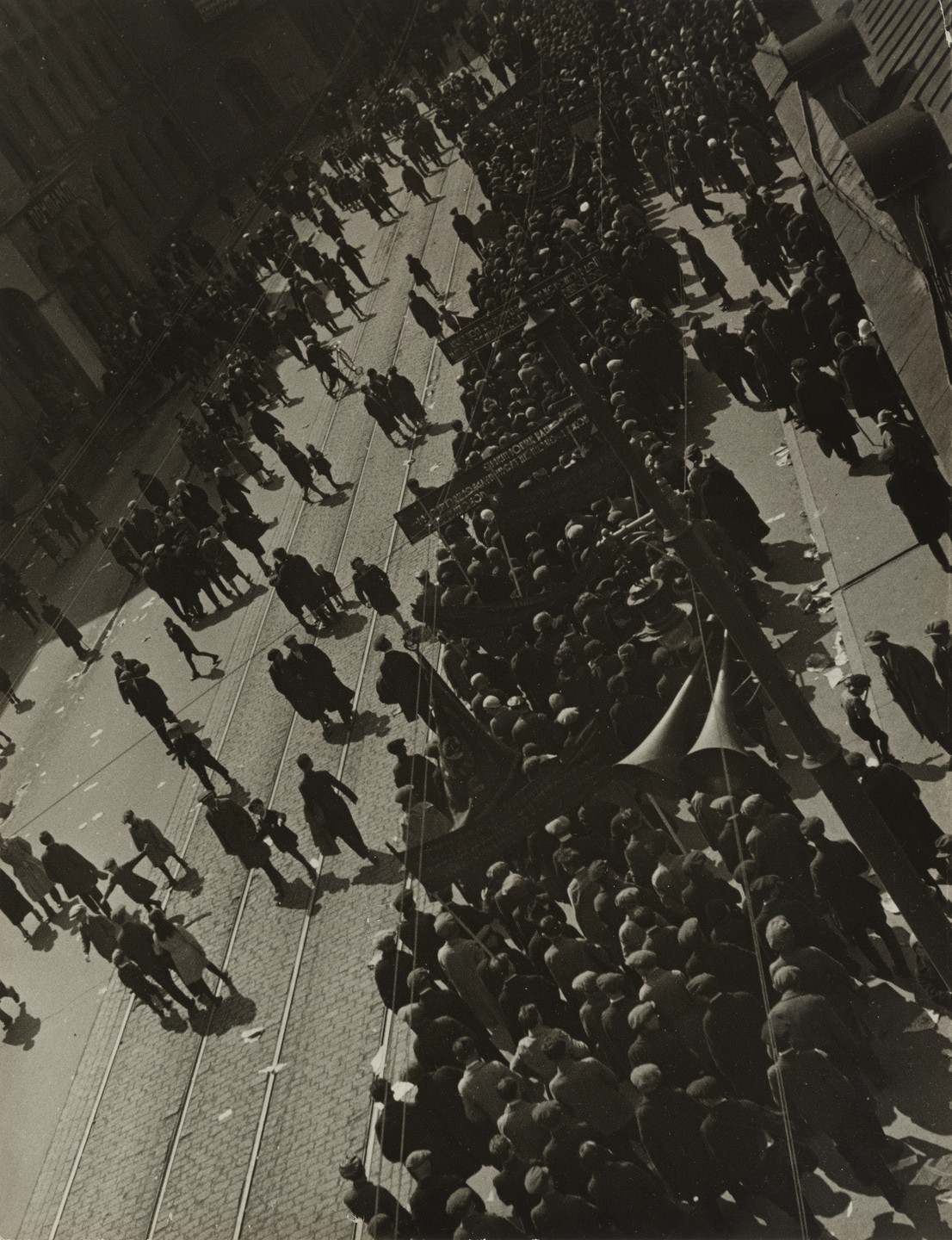Aleksandr Rodchenko. Demonstration. 1932