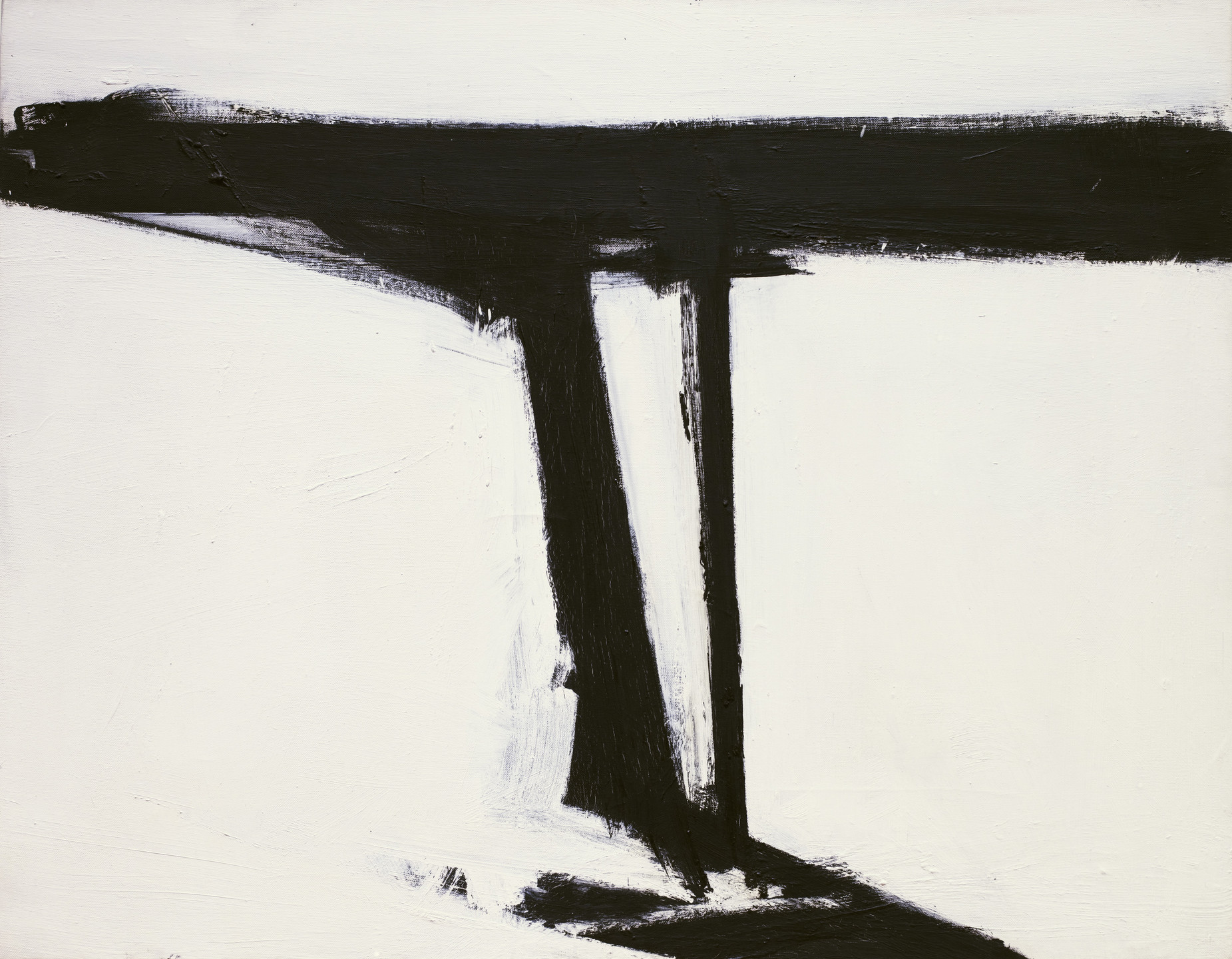 Franz Kline. Le Gros. 1961