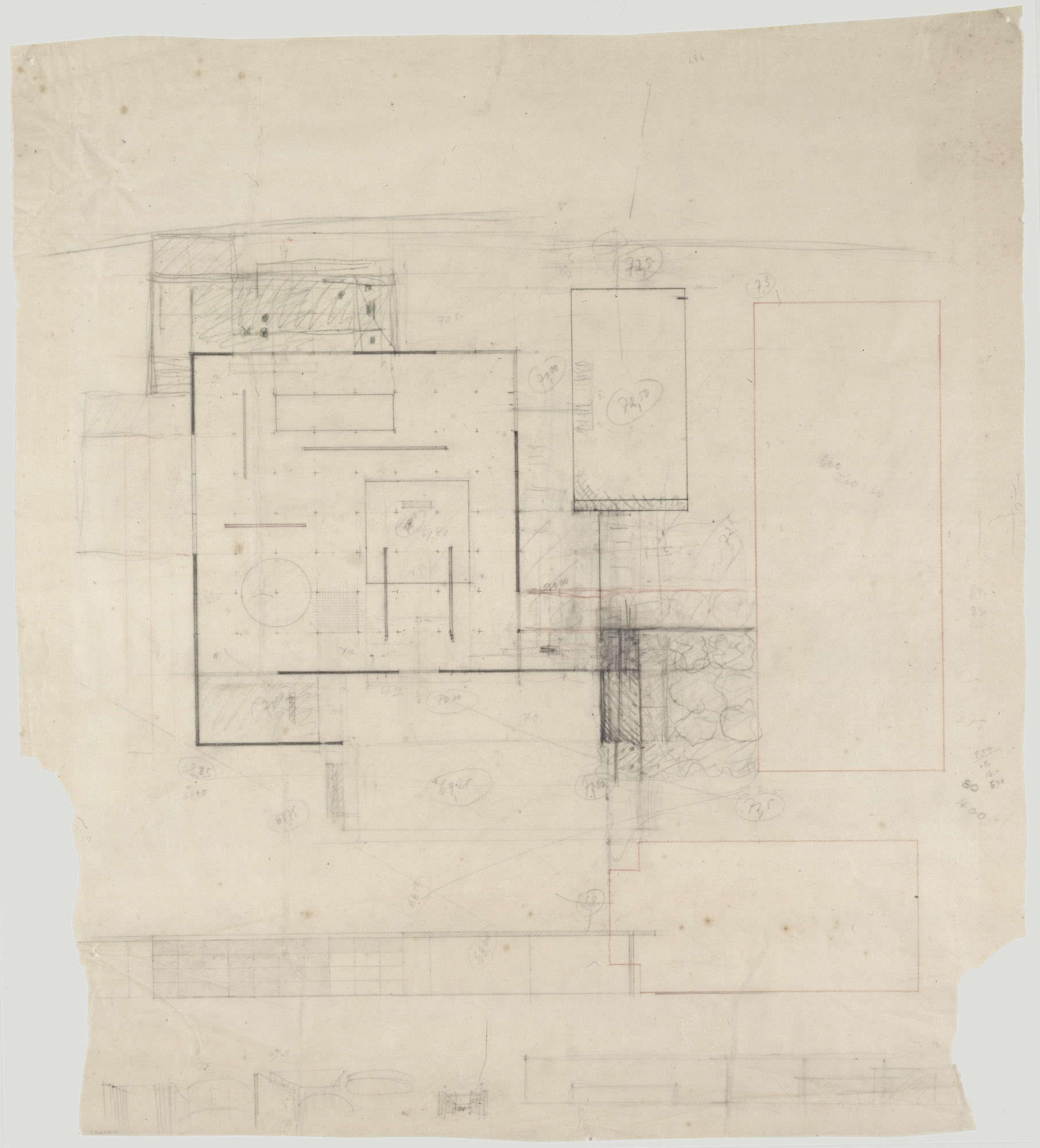 Ludwig Mies van der Rohe. German Pavilion, International Exposition, Brussels, Belgium