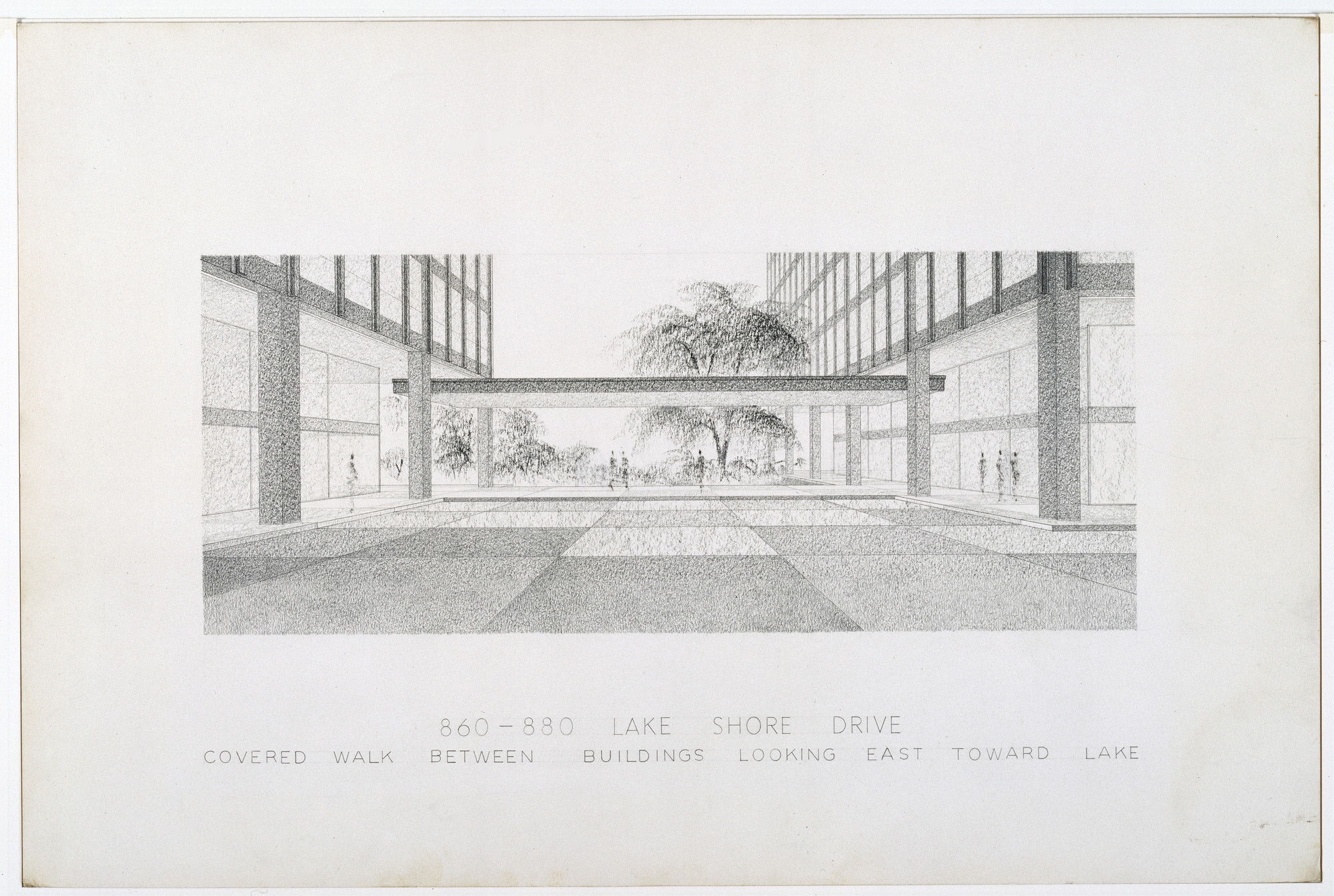 Ludwig Mies van der Rohe. 860/880 Lake Shore Drive Apartment
