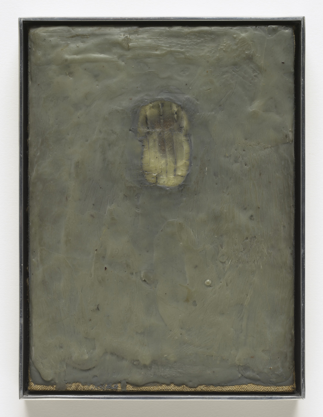 Jasper Johns. Painting Bitten by a Man. 1961
