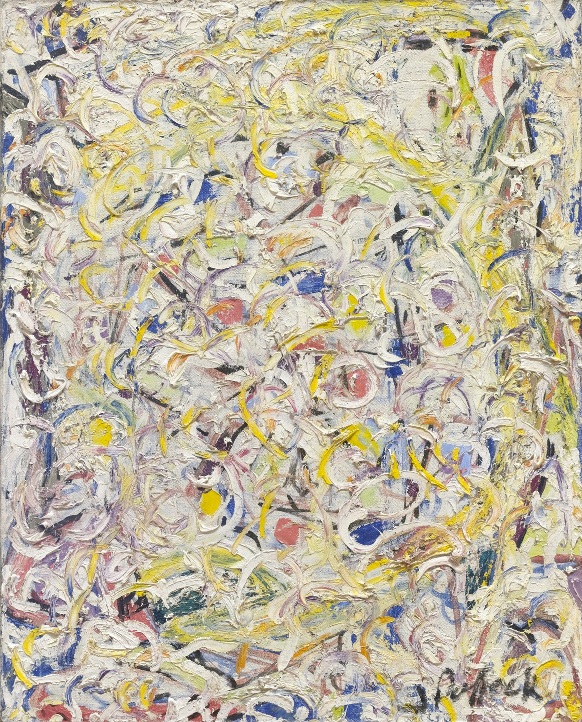 Jackson Pollock. Shimmering Substance. 1946