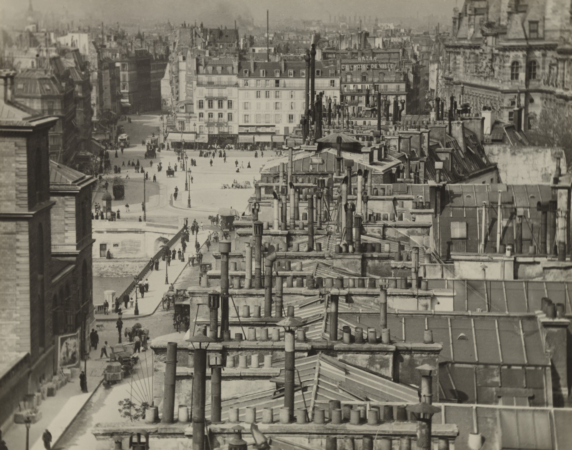 Alvin Langdon Coburn. Roofs, Paris. 1913
