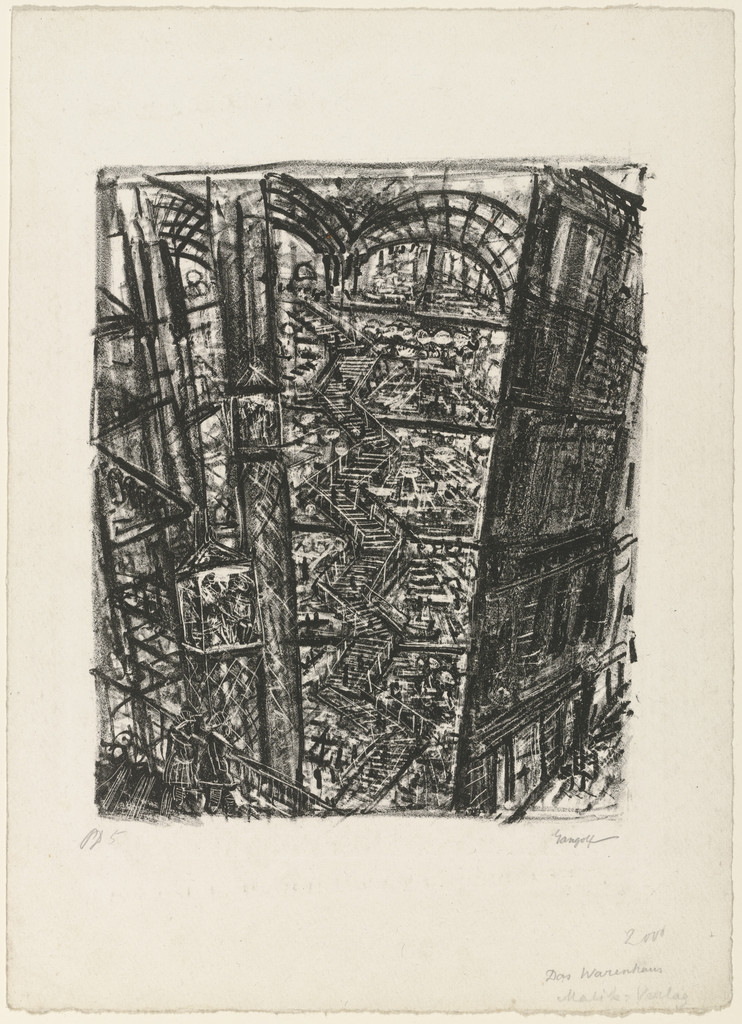 The Department Store (Das Warenhaus) from the portfolio Metropolis