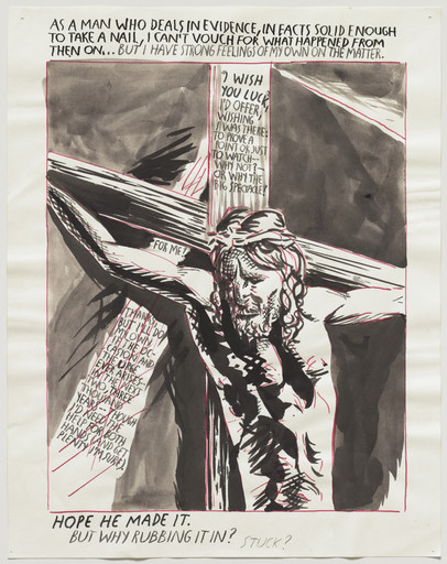 Raymond Pettibon. No Title (As a man...). 1991