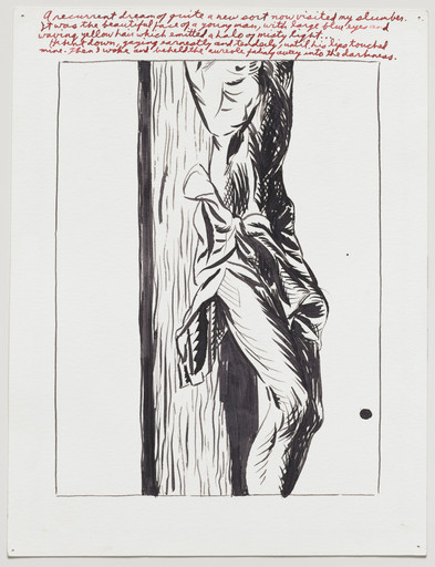 Raymond Pettibon. No Title (A recurrent dream...). 1992