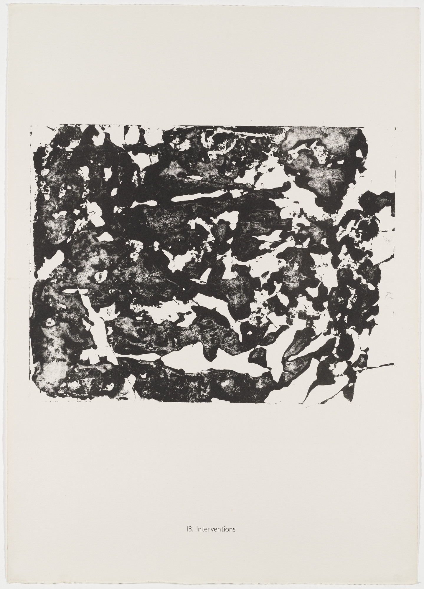 Jean Dubuffet. Interventions from the portfolio The Elemental (L' Elémentaire) from Phenomena (Les Phénomènes)