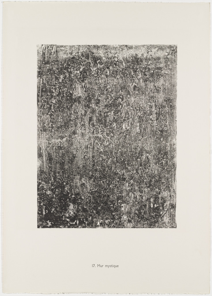 Mystical Wall (Mur mystique) from the portfolio The Elemental (L' Elémentaire) from Phenomena (Les Phénomènes)