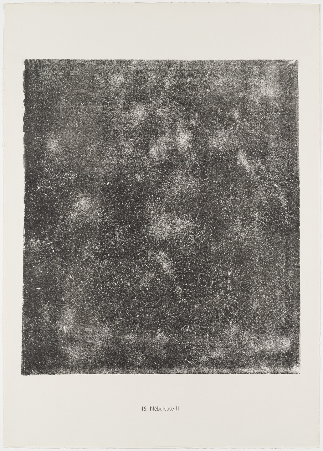 Jean Dubuffet. Nebulous II (Nébuleuse II) from the portfolio The Taker of Imprints (Le Preneur d'empreintes) from Phenomena (Les Phénomènes). 1958