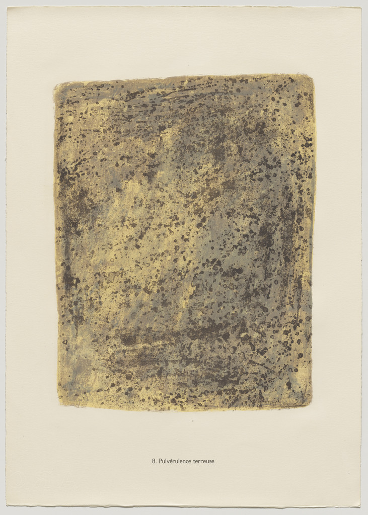 Earthy Powder (Pulvérulence terreuse) from the portfolio Spaces and Places (Aires et lieux) from Phenomena (Les Phénomènes)