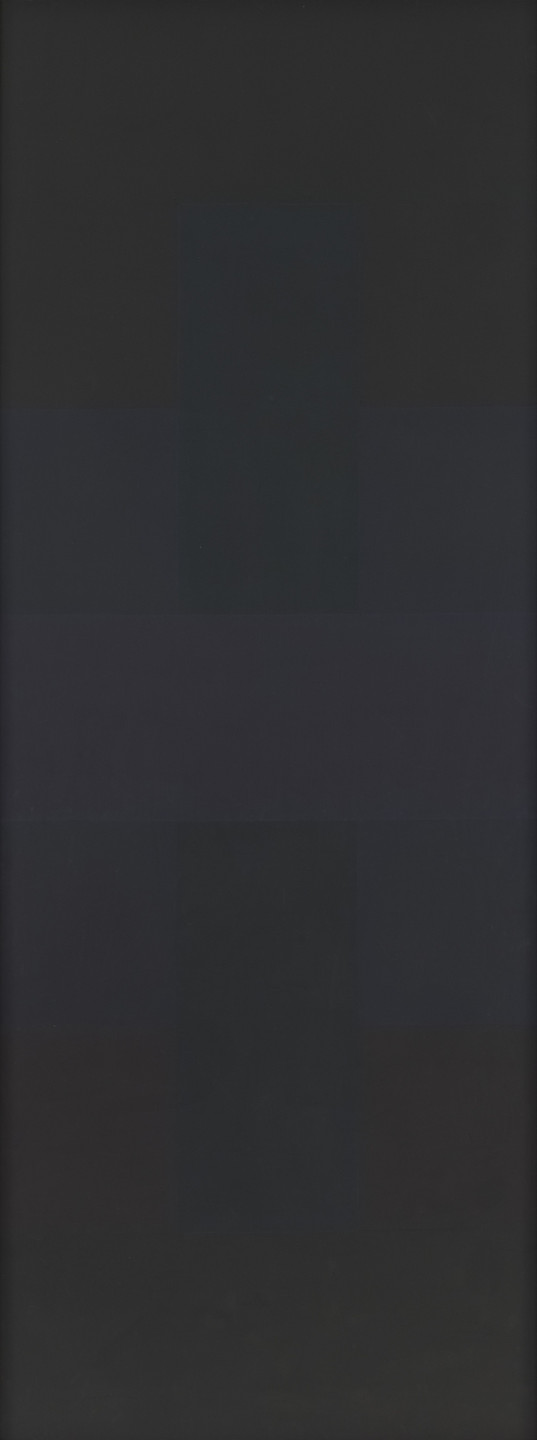 Ad Reinhardt. Abstract Painting. 1957