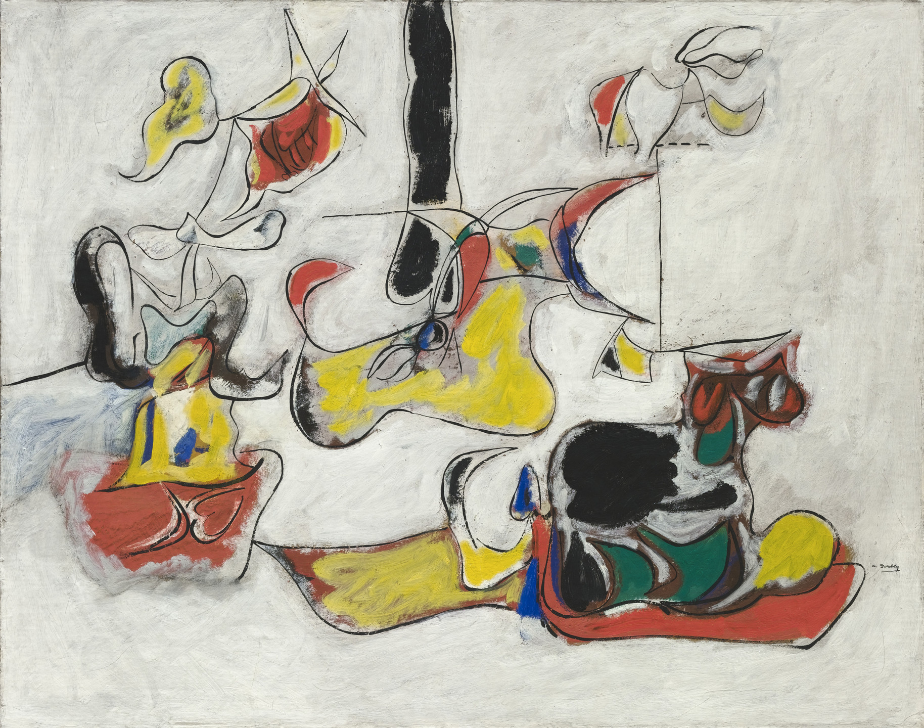 Arshile Gorky. Garden in Sochi. c. 1943