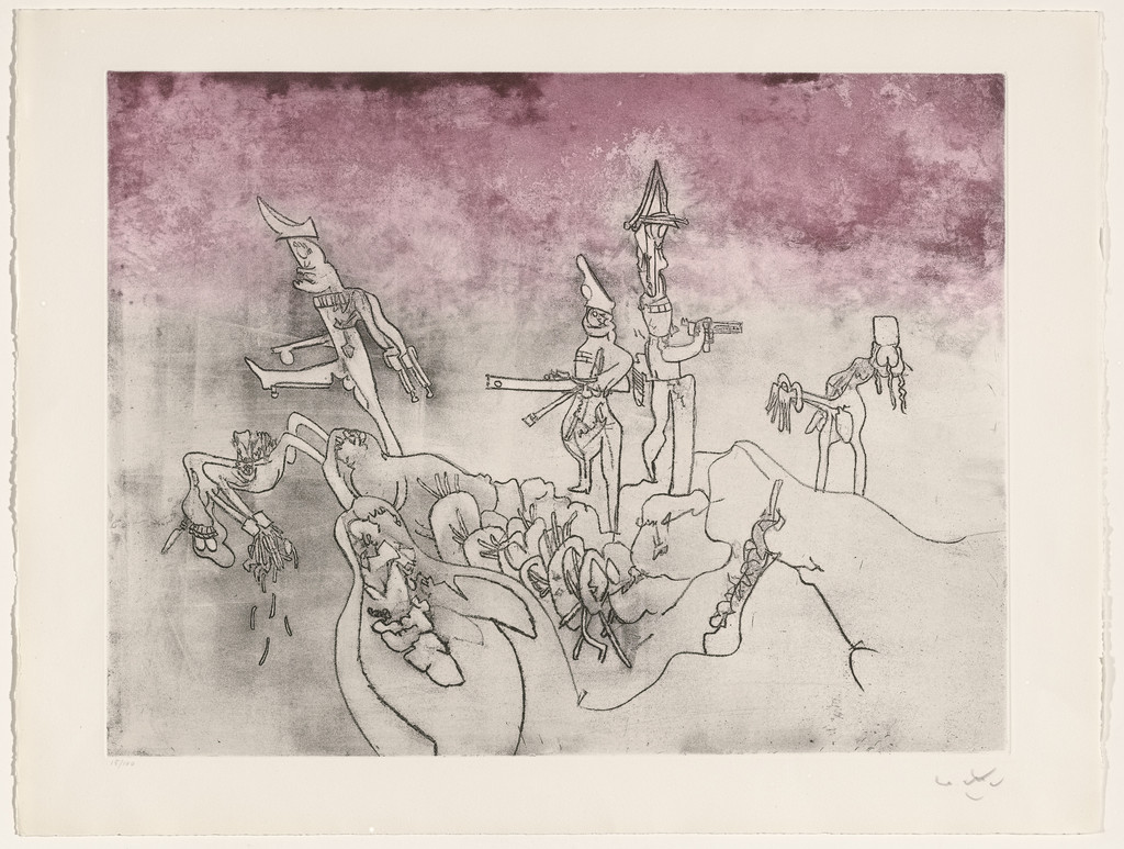 Soldiers Defending the Master Race, plate II (folio 5) from Judgments