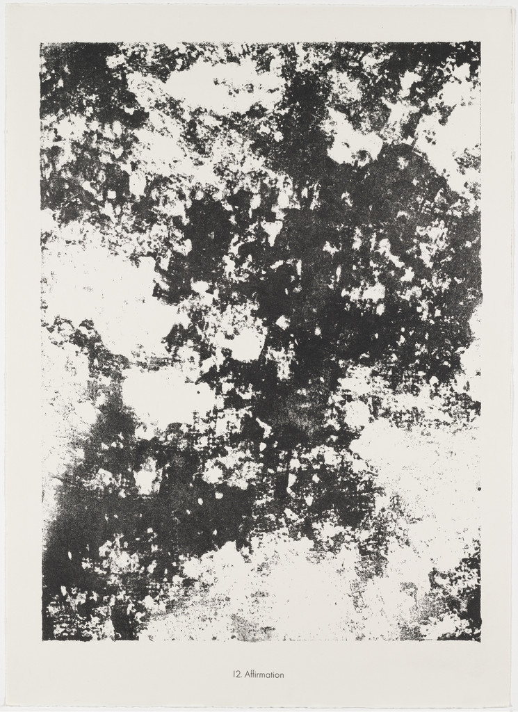 Affirmation from the portfolio Expanses, Partitions (Etendues, parois) from Phenomena (Les Phénomènes)