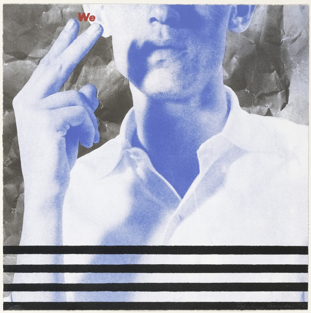 Untitled from Untitled (We Will No Longer Be Seen and Not Heard), Barbara Kruger, 1985