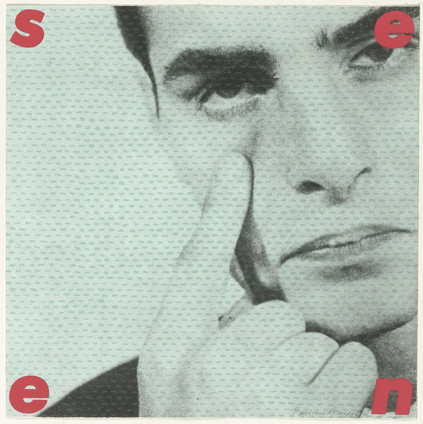 Barbara Kruger. Untitled from Untitled (We Will No Longer Be Seen and Not Heard). 1985