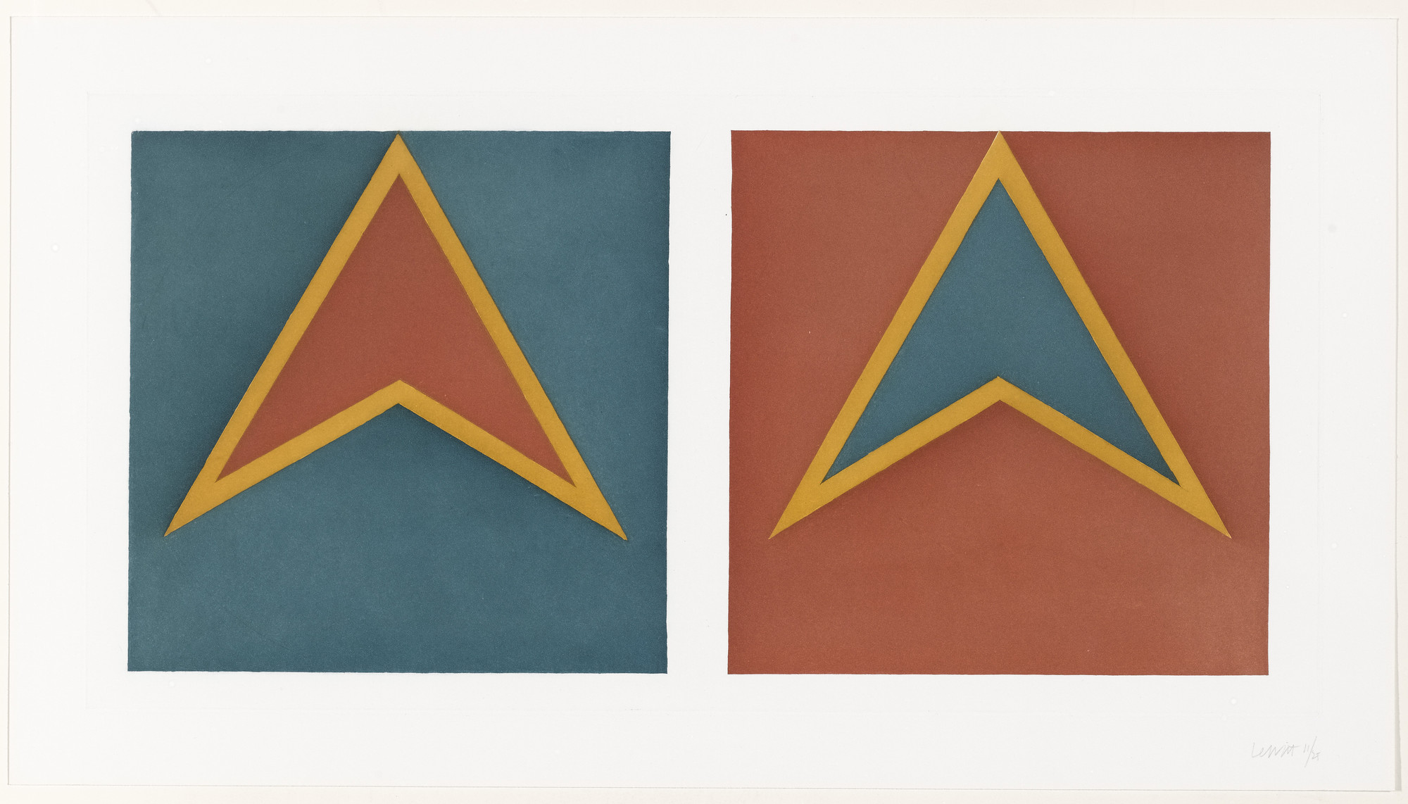 Sol LeWitt. Untitled from Double Stars