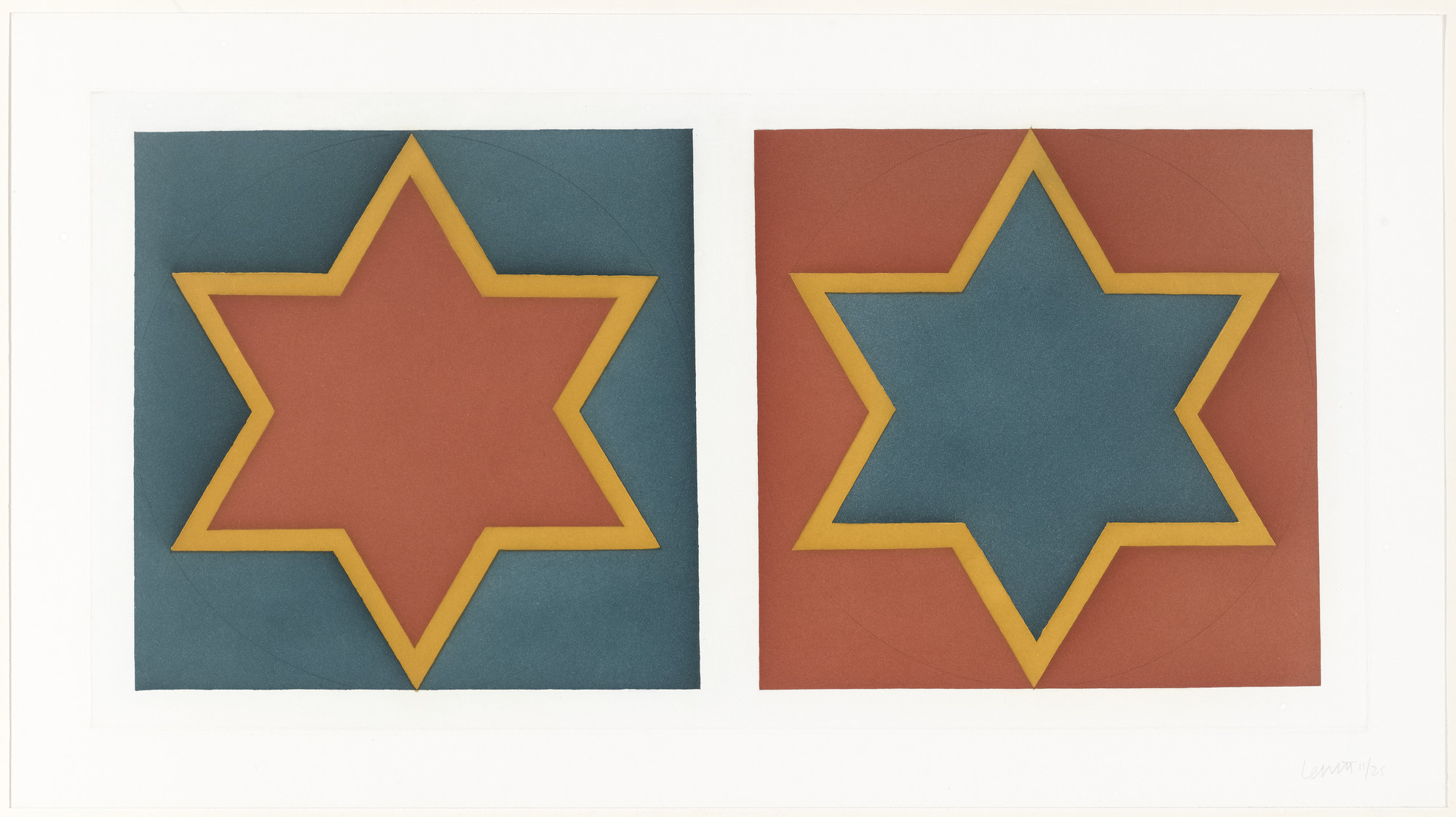 Sol LeWitt. Untitled from Double Stars
