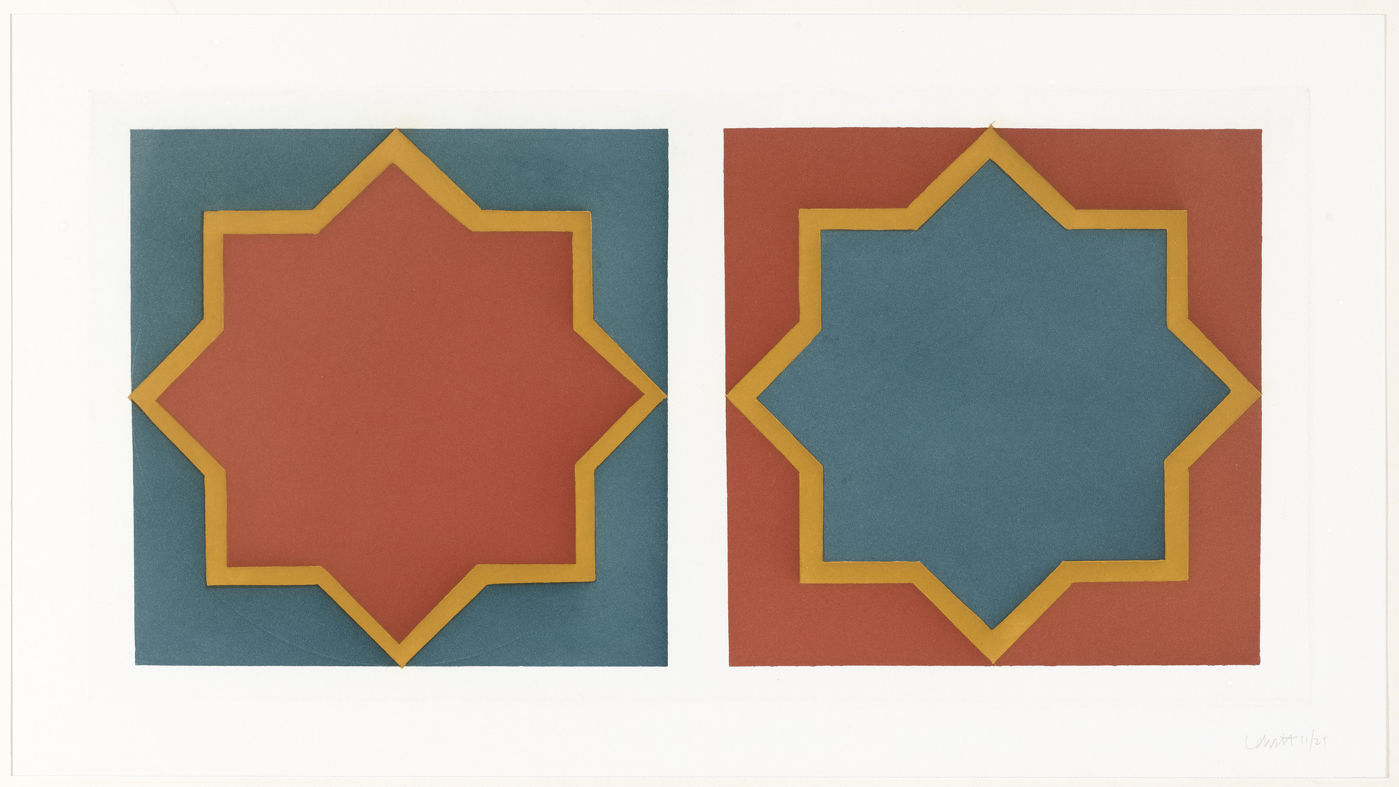Sol LeWitt. Untitled from Double Stars