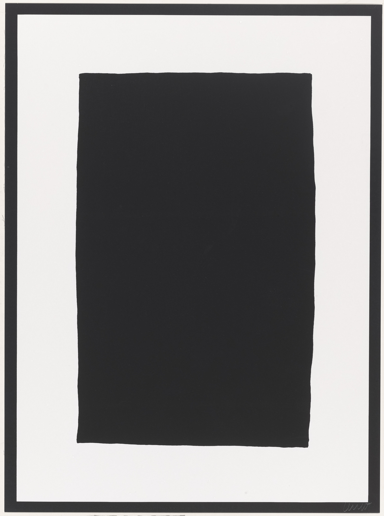 Sol LeWitt. Untitled from Vanish