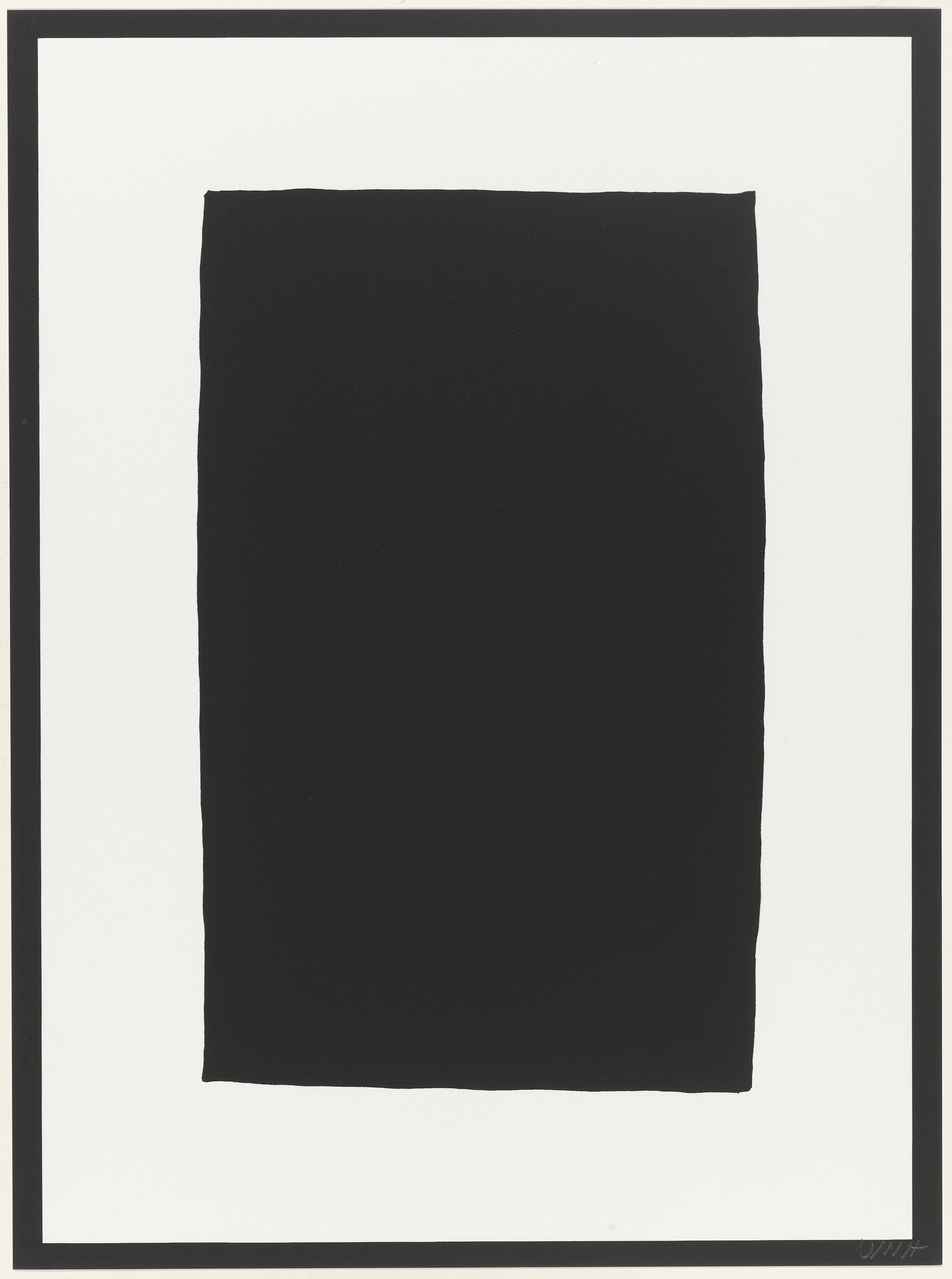 Sol LeWitt. Untitled from Vanish